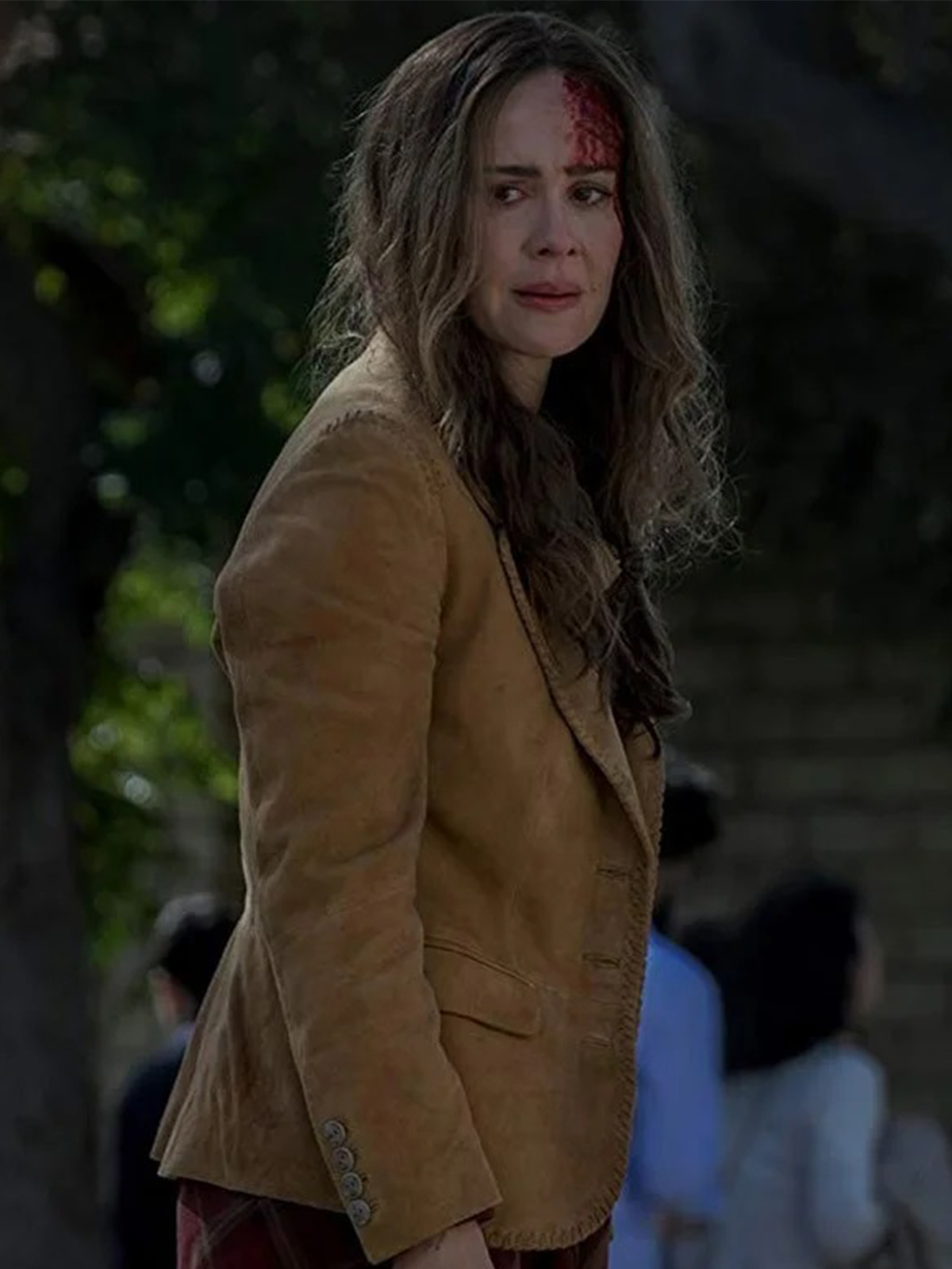 Sarah Paulson Bird Box Blazer Coat