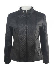 The 100 S05 Clarke Griffin Leather Jacket