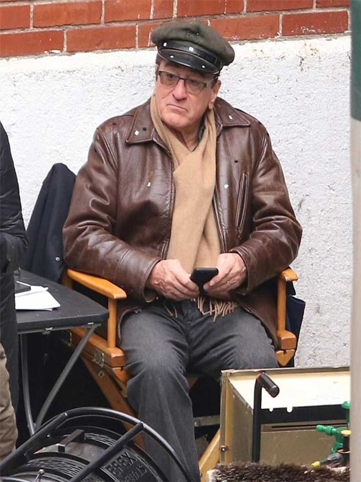 The Irishman Frank Sheeran Brown Leather Jacket