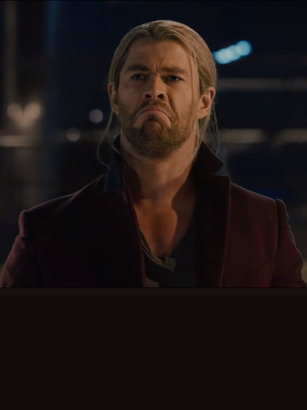 Chris Hemsworth Avengers Age Of Ultron Brown Coat