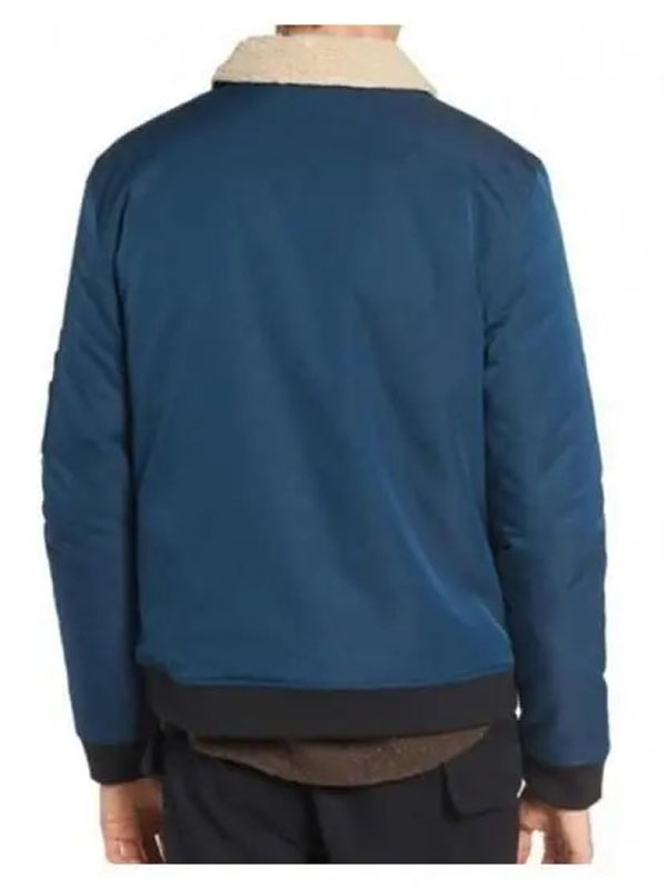 Arrow-Rene-Ramirez-Blue-Bomber-Jacket