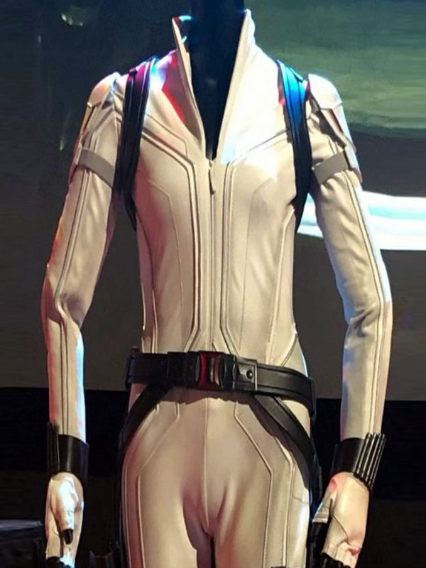 Black Widow Movie Scarlett Johansson White jacket