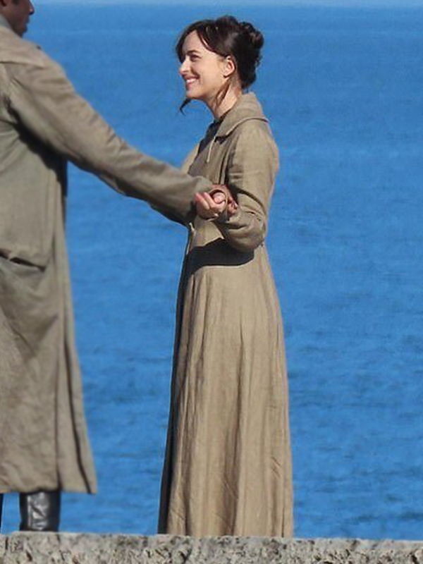 Persuasion-Dakota-Johnson-Brown-Coat