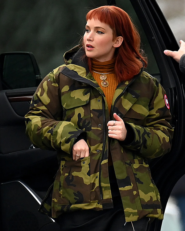 Don’t Look Up Jennifer Lawrence Military Jacket