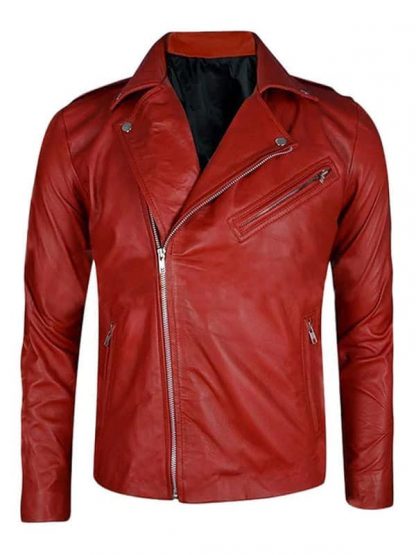 Fergal-Devitt-Motorcycle-Red-Leather-Jacket
