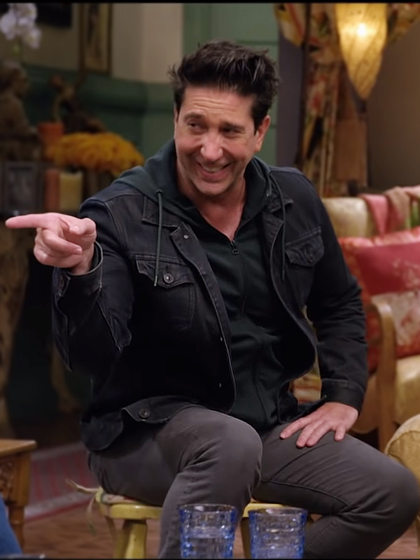 Friends-The-Reunion-David-Schwimmer-Denim-Jacket