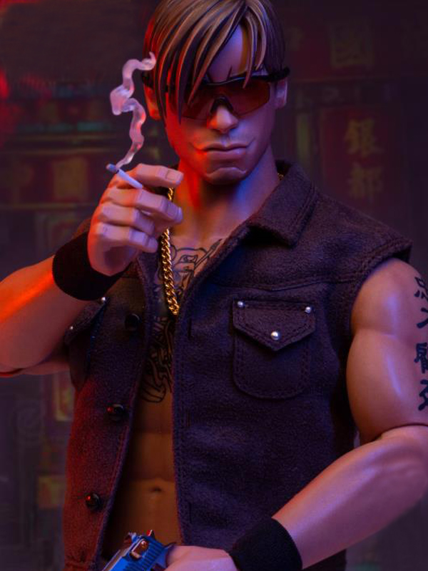 Club-4-Gangsters-Kingdom-Yao-Tian-Brown-Cotton-Vest