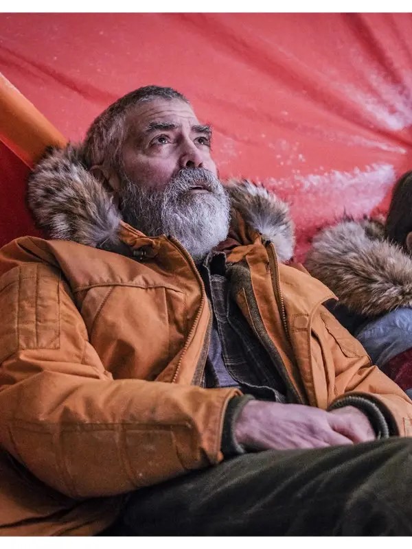 George-Clooney-The-Midnight-Sky-Augustine-Orange-Fur-Hooded-Coat
