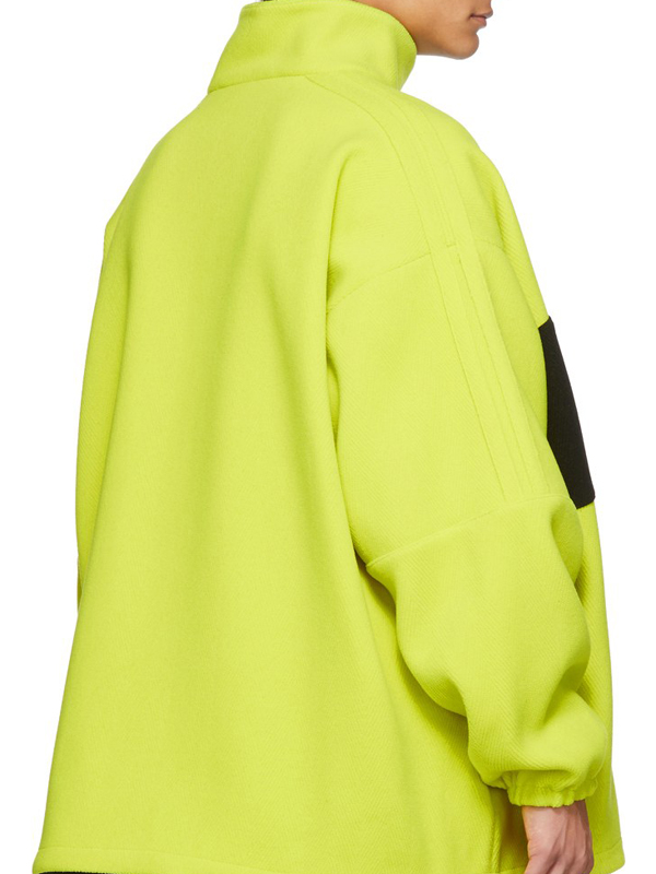 Kesha-Highlighter-Green-Balenciaga-Jacket