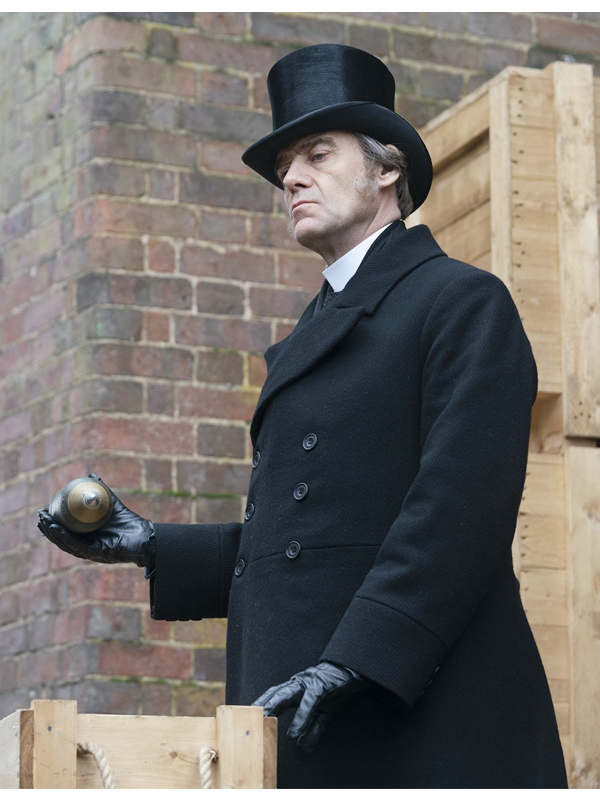 Tv-Series-The-Nevers-Pip-Torrens-Double-Breasted-Black-Wool-Coat