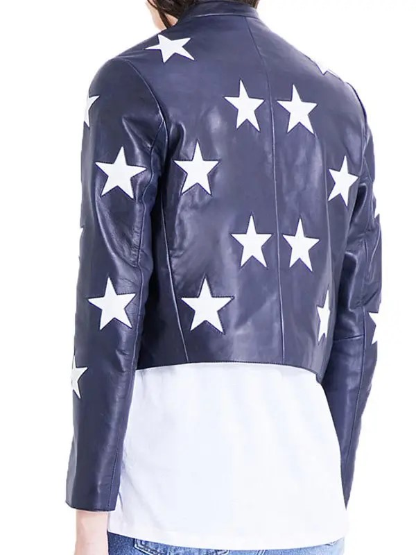 Cheryl-Blossom-Riverdale-Star-Printed-Leather-Jacket