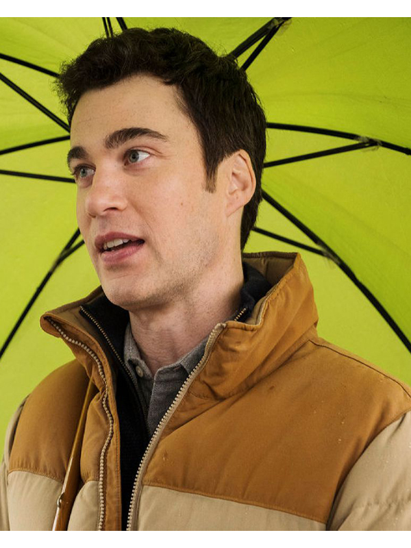 Mayor-Ben-Hawthorne-Resident-Alien-Levi-Fiehler-Brown-Puffer-Jacket