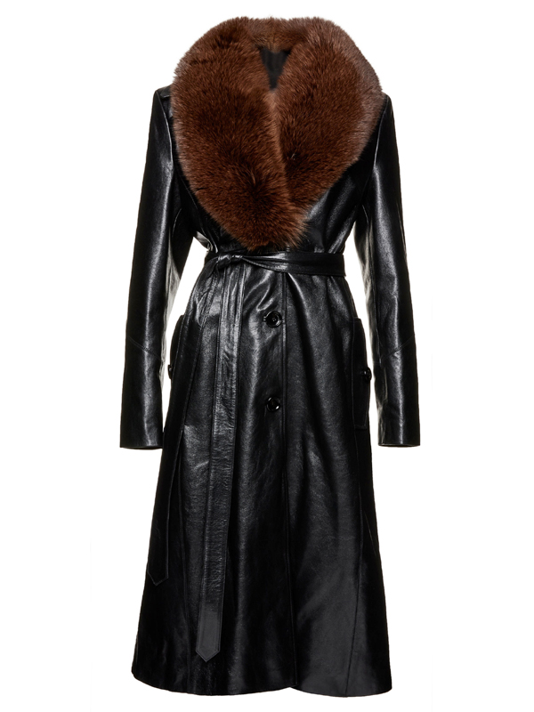 Kendall-Jenner-Long-Leather-Coat