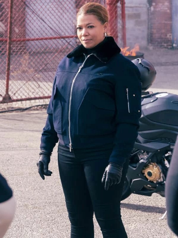 The-Equalizer-Queen-Latifah-Fur-Collar-Jacket