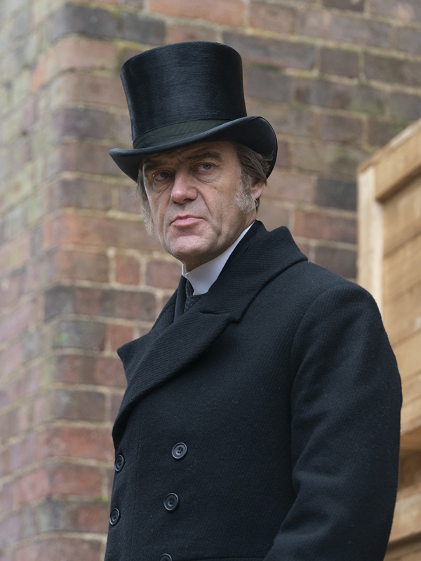 Tv-Series-The-Nevers-Pip-Torrens-Double-Breasted-Black-Wool-Coat