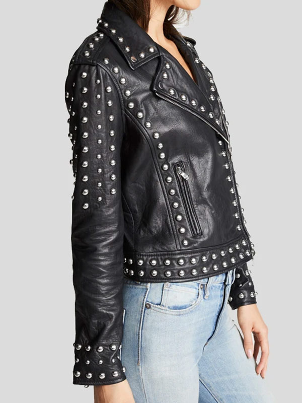 Womens-Studded-Jacket