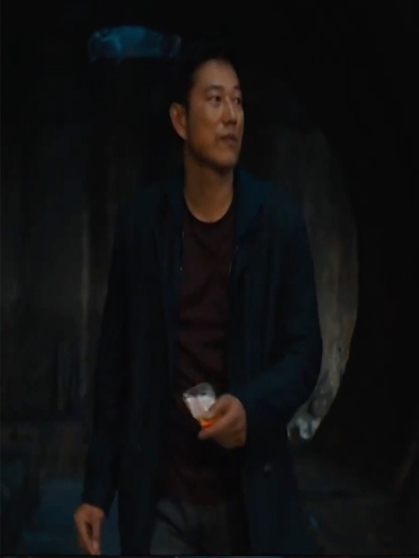 fast & furious 9 Movie 2021 Sung Kang Black jacket