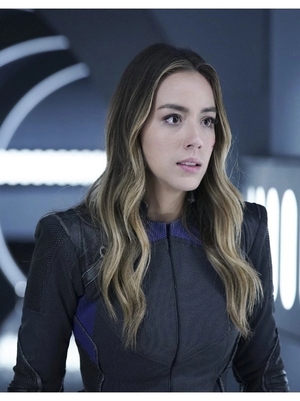 Daisy-Johnson-Agents-of-Shield-Chloe-Bennet-Leather-Black-Jacket