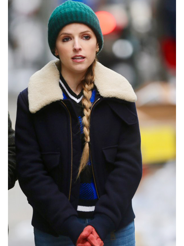Anna-Kendrick-Love-Life-Darby-Carter-Black-Shearling-Collar-Jacket