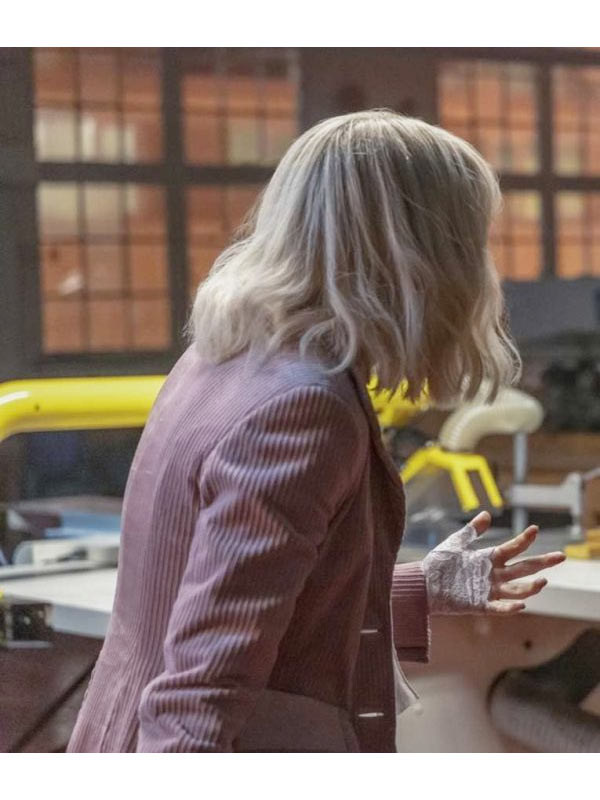 Rachel-Skarsten-Batwoman-Corduroy-Trench-Coat