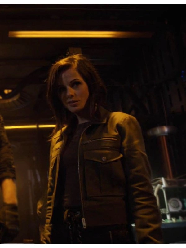 Brooke-Williams-Agents-of-Shield-Snowflake-Leather-Black-Jacket