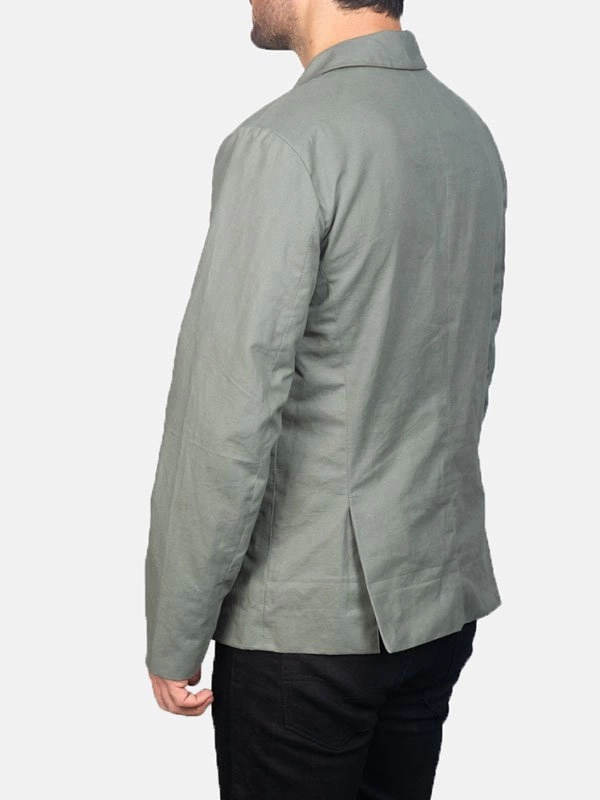 Flap-Pockets-Grey-Safari-Jacket-For-Mens Flap-Pockets-Grey-Safari-Jacket-For-Mens