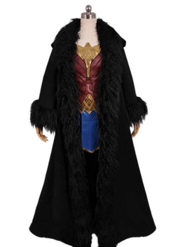 Wonder-Woman-1984-Diana-Prince-Black-Trench-Coat