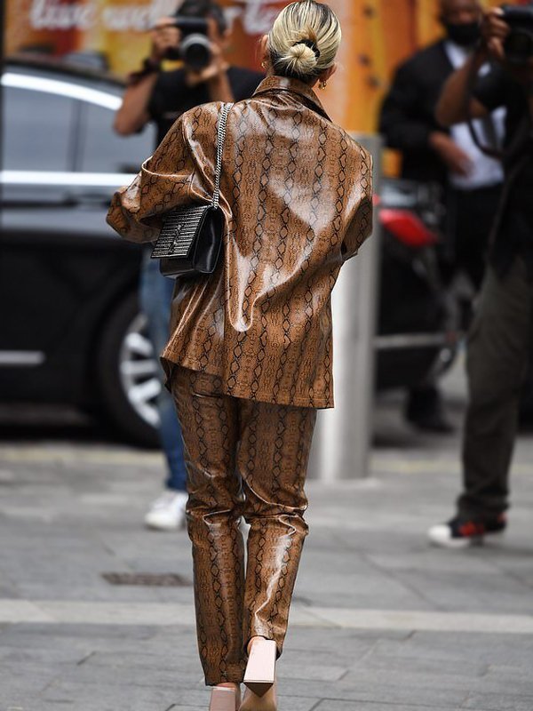 Heart Radio Ashley Roberts Snakeprint Jacket