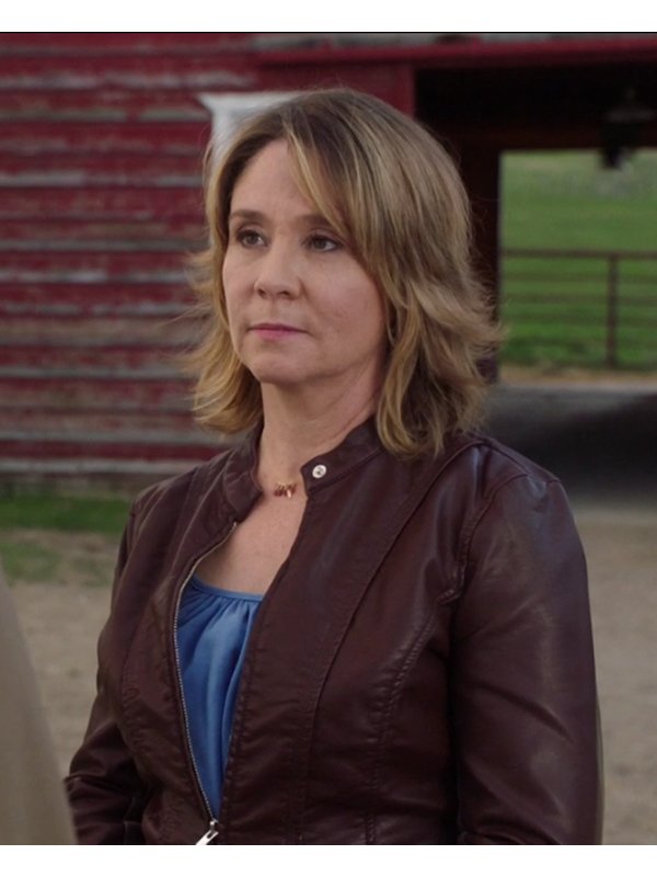 Heartland-Megan-Follows-Leather-Jacket