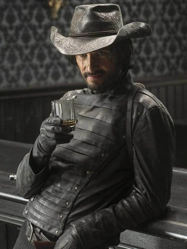 Black-Leather-Jacket-worn-by-Hector-Escaton-in-Tv-Series-Westworld