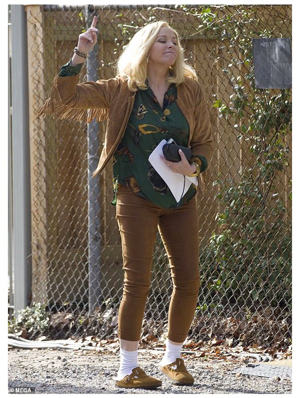 Margaret-Monreaux-Filthy-Rich-Brown-Fringe-Jacket