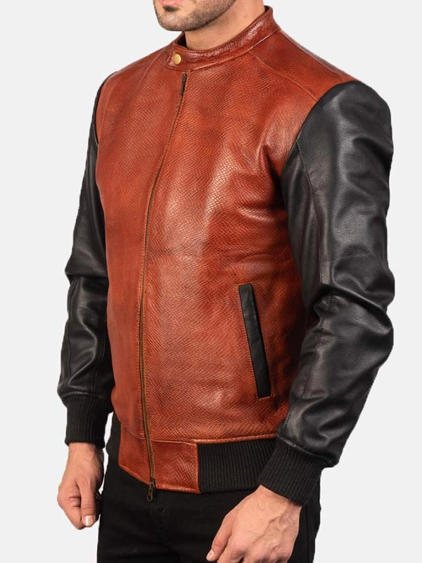 Mens-Bomber-Leather-Jacket