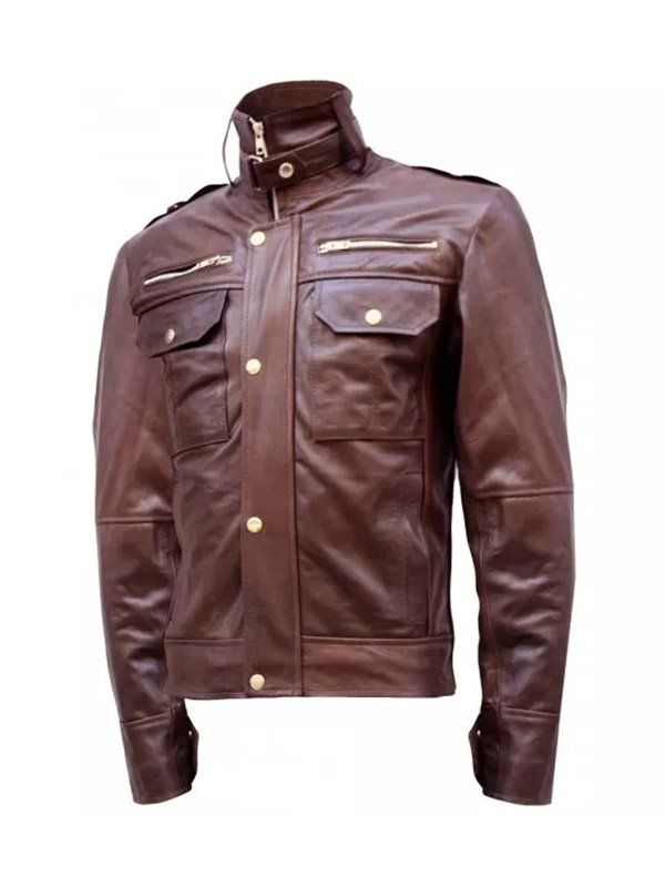 Mens-Chocolate-Brown-Leather-Jacket