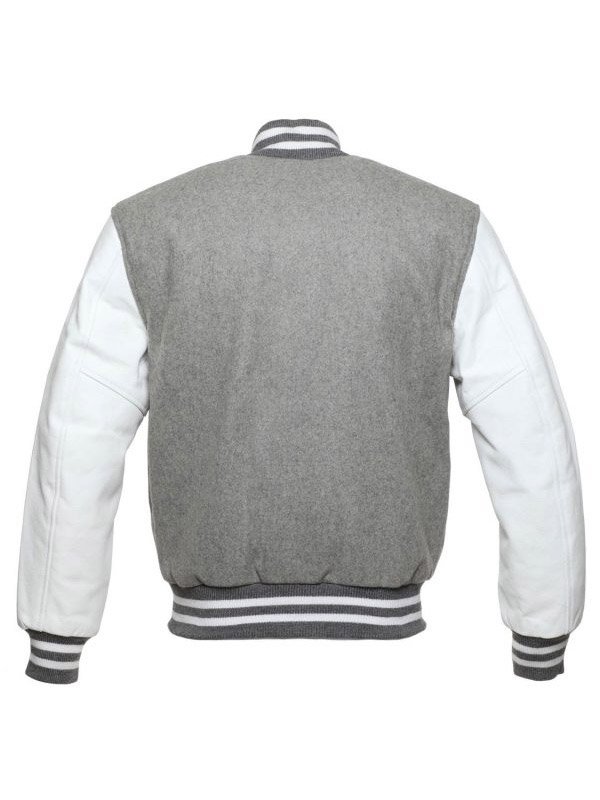 Mens-Grey-Varsity-Jacket