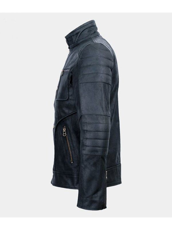 Mens-Vintage-Black-Leather-Jacket