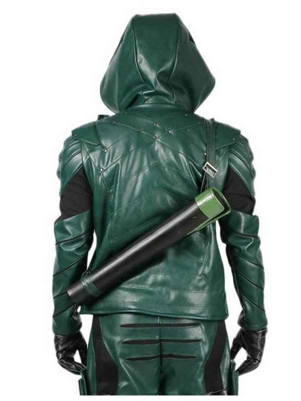 Green-Arrow-season-5-Oliver-Queen-Leather-Jacket