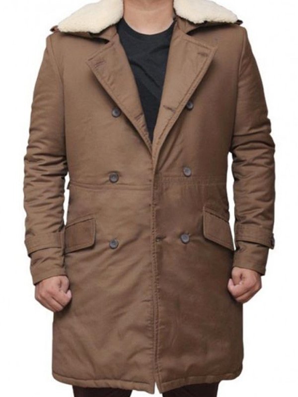 Steve-Trevor-Wonder-Woman-Chris-Pine-Cotton-Brown-Fur-Coat