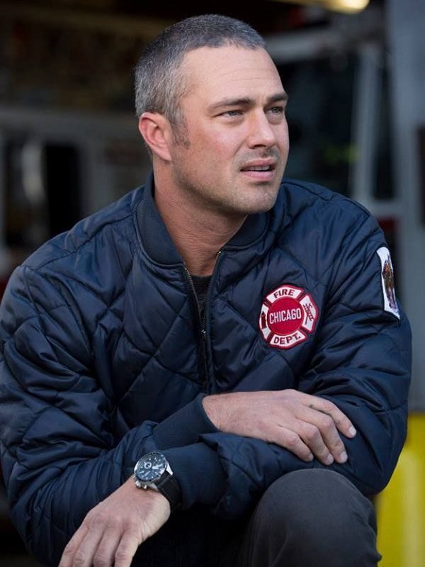Taylor-Kinney-Chicago-P.D-Kelly-Severide-Blue-Quilted-Bomber-Jacket Taylor-Kinney-Chicago-P.D-Kelly-Severide-Blue-Quilted-Bomber-Jacket