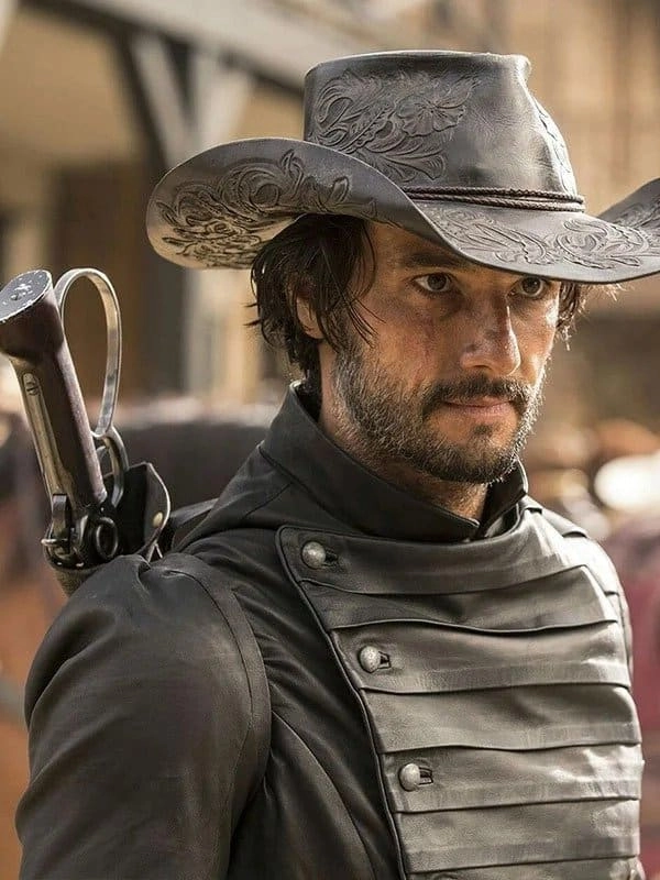 Black-Leather-Jacket-worn-by-Hector-Escaton-in-Tv-Series-Westworld