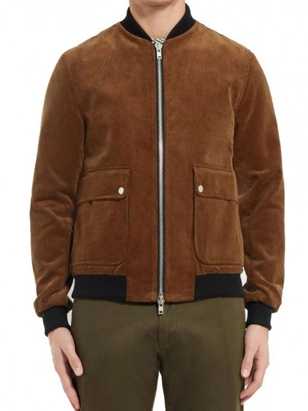 Brandon-Micheal-Hall-God-Friended-Me-Brown-Corduroy-Jacket