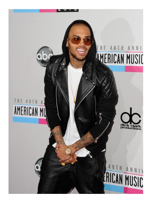 Chris-Brown-Leather-Black-Jacket