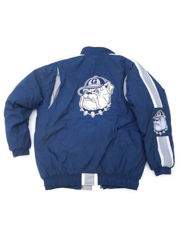 Georgetown-Starter-Blue-Bomber-Style-Jacket Georgetown-Starter-Blue-Bomber-Style-Jacket