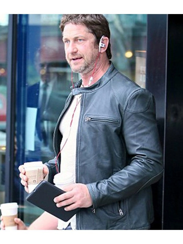 Gerard-Butler-Biker-Leather-Jacket