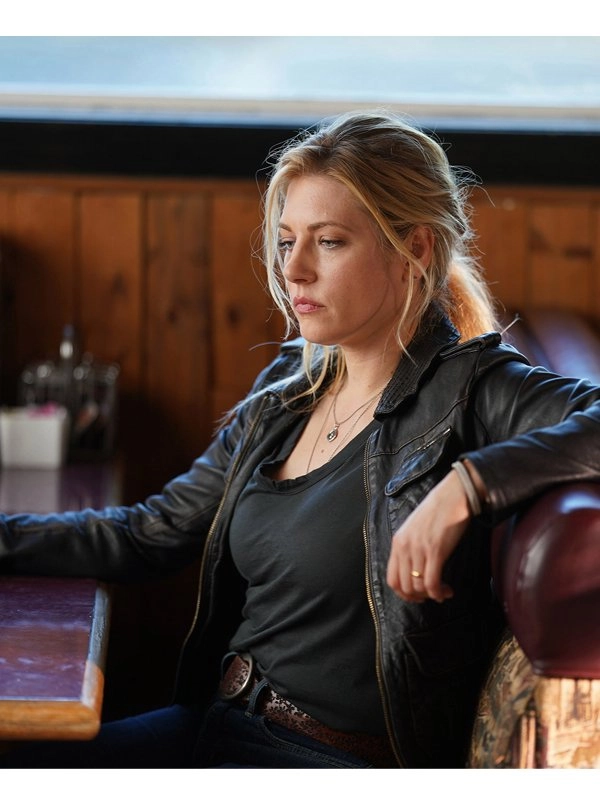Katheryn-Winnick-Big-Sky-Jenny-Hoyt-Leather-Black-Jacket