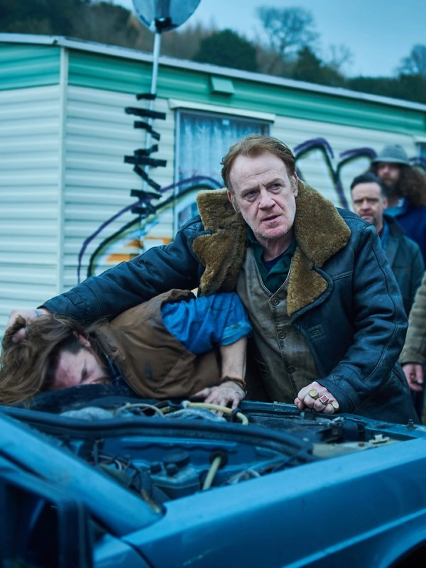 Kinney-Edwards-Gangs-of-London-Mark-Lewis-Jones-Shearling-Black-Leather-Coat