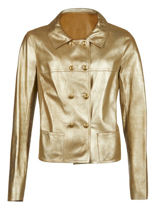 Lara-Spencer-Good-Morning-America-Golden-Jacket