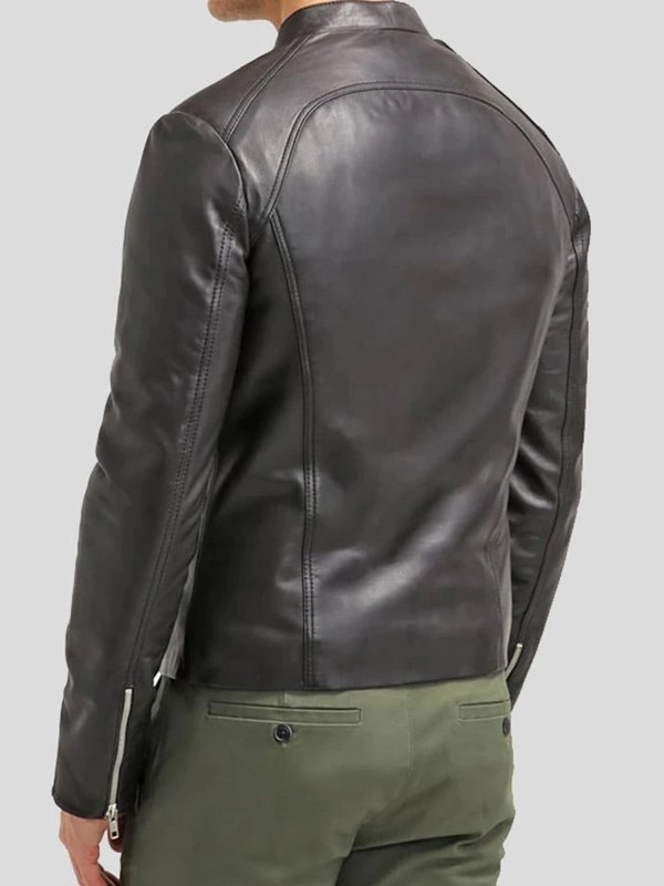 Mens-Slim-Fit-Black-Leather-Jacket