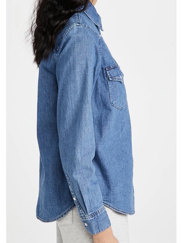 Midnight-Mass-Annabeth-Gish-Denim-Jacket