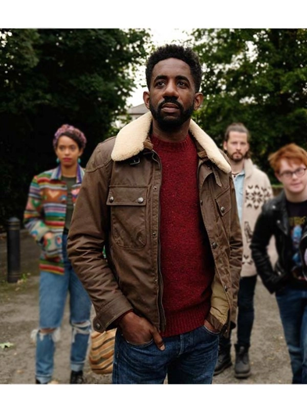 Nathan-Finding-Alice-2021-Rhashan-Stone-Brown-Jacket-With-Shearling-Collar