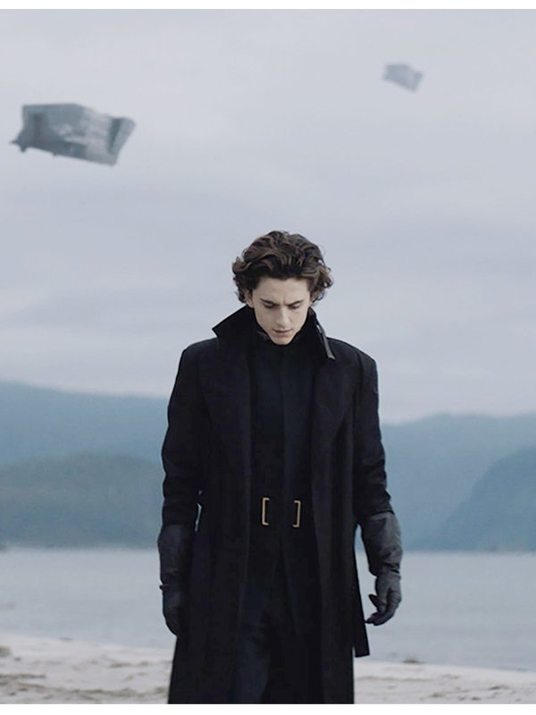 Black shop long coat